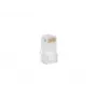 LANBERG conector de cable RJ-45 PLU-5000, apantallamiento U/UTP (UTP), blanco translúcido, pack de 100