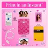 Barbie x Kodak STEP Slim impresora fotográfica móvil instantánea Colour ZINK 2x3'' 1 ppm, Bluetooth, rosa