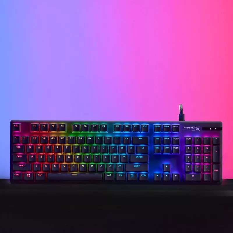 HyperX Alloy Origins PBT HX Red - Teclado mecánico gaming