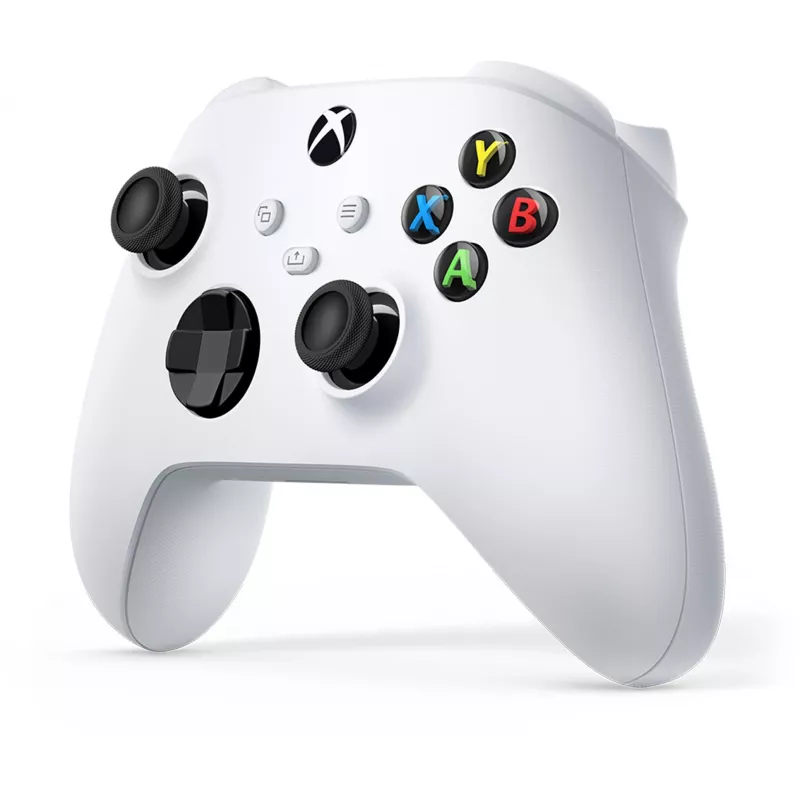 Microsoft Xbox Wireless Controller - Gamepad - Inalámbrico - Bluetooth - Robot White - para PC, Microsoft Xbox One, Android, Microsoft Xbox Series S, Microsoft Xbox Series X