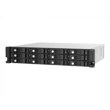 QNAP TL-R1220Sep-RP Caja para HDD/SSD Negro, Gris 2,5/3,5