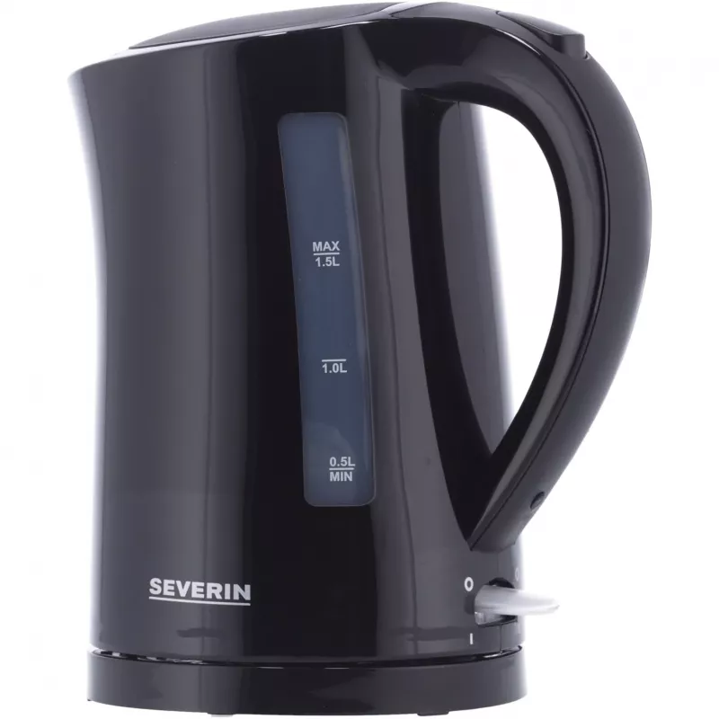 Severin WK 3498 Hervidor de agua 1,5 L 2200 W Negro
