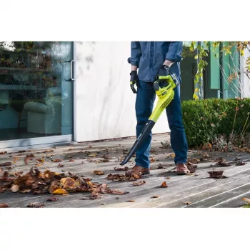 Ryobi OBL1820S Soplador de hojas inalámbrico 245 km/h negro, verde