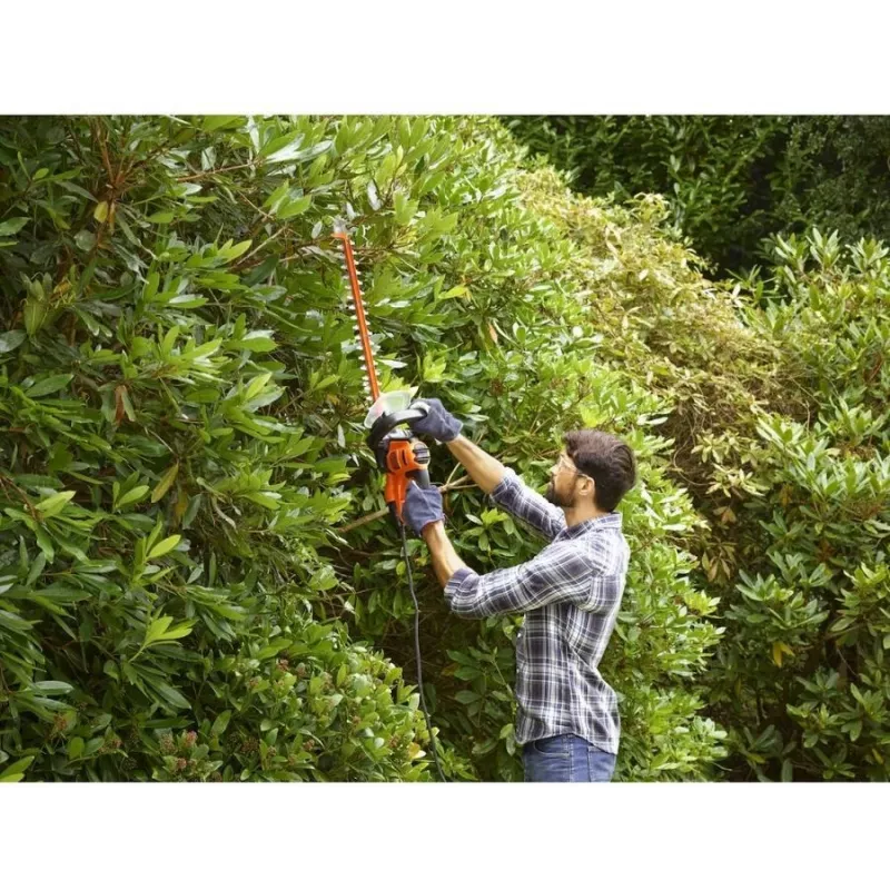 Cortasetos eléctrico Black & Decker BEHTS301-QS de doble cuchilla