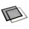 Filtro antipolvo DEMCiflex 140 mm, cuadrado - negro/negro