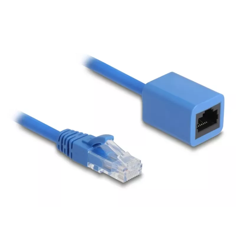 Cable de red DeLOCK 90364 RJ-45 Cat6 0,75 m azul