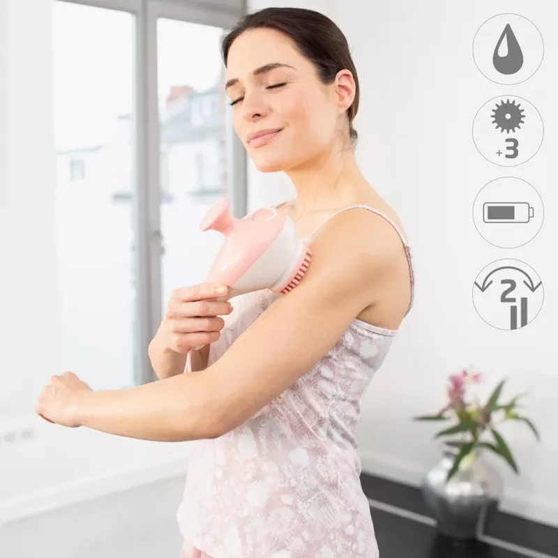 Medisana AC 950 masajeador anticelulítico, oro rosa/blanco