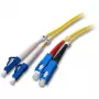 Cable de fibra óptica EFB Elektronik O0360.1 1 m LC SC amarillo