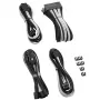 CableMod PRO ModMesh 12VHPWR Cable Extension Kit de CableMod – Negro/Blanco, kit de extensión PCIe 12VHPWR de 16 pines