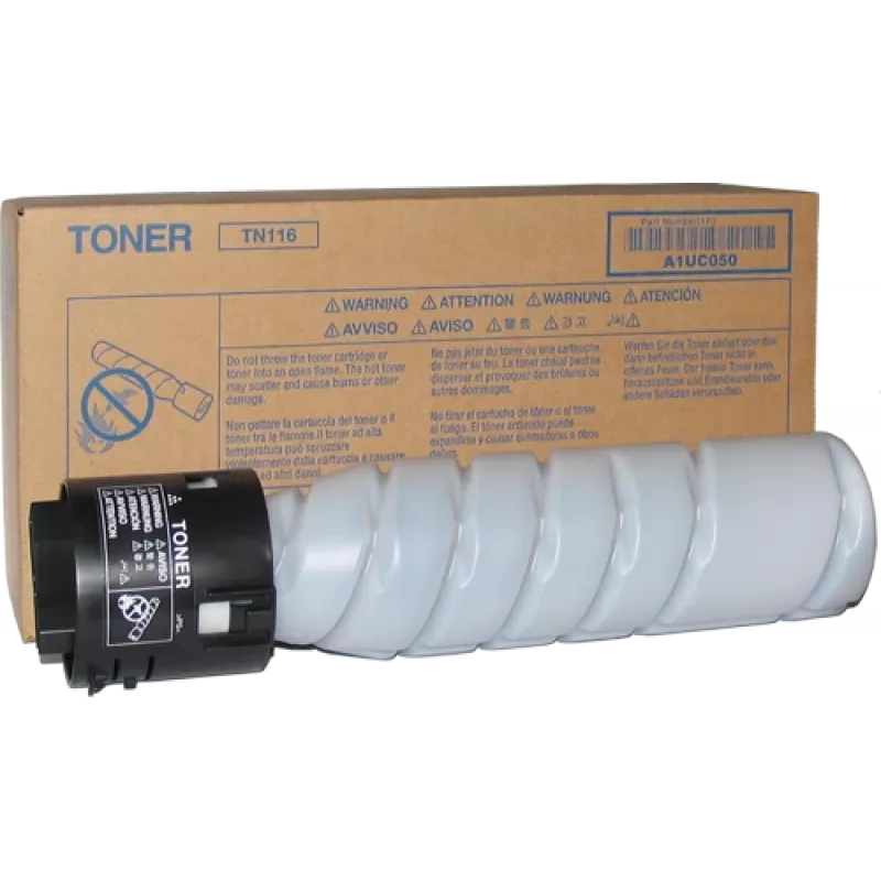 Tóner Konica Minolta A1UC050 TN116 doble pack 6000 páginas Negro