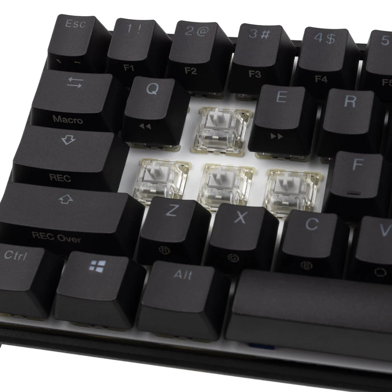 Teclado Ducky Mecha Pro SF, gaming, USB, inglés US, Negro
