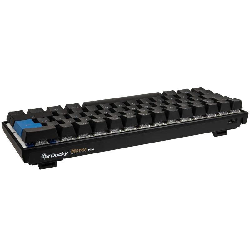 Teclado Ducky Mecha Mini Gaming USB Inglés Negro