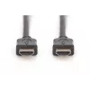 Assmann Cable de conexión HDMI High Speed, conector macho/macho Type-A, 10,0 m, con Ethernet, anteriormente HDMI 1.4, UL, negro, dorado (AK-330107-100-S)