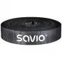 Sujetacables Savio OC-06 universal negro