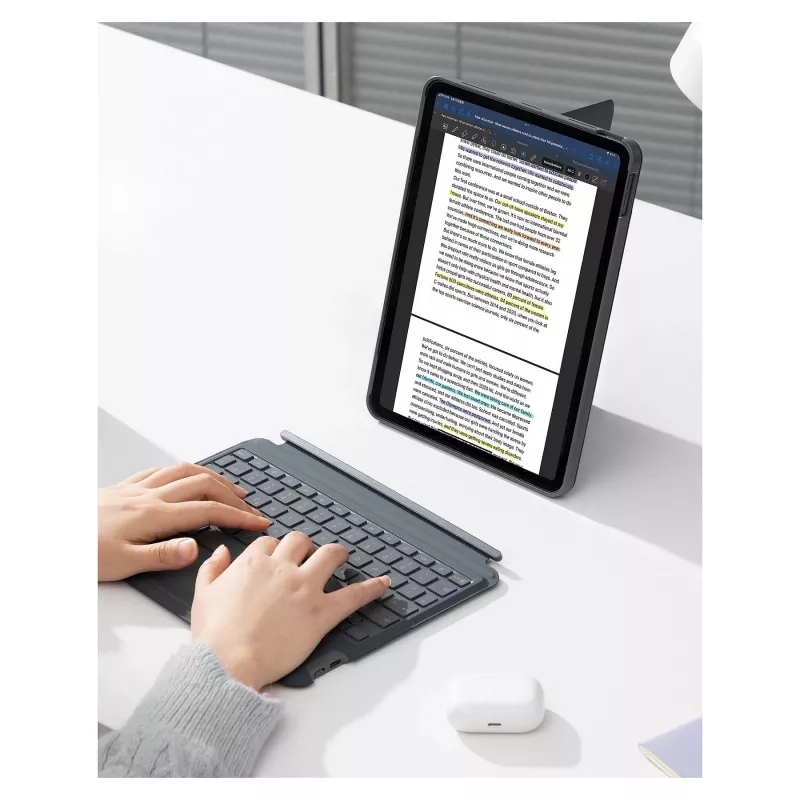 inateck teclado iPad 11 iPad 10. Gen. Kom. QWERTZ gris