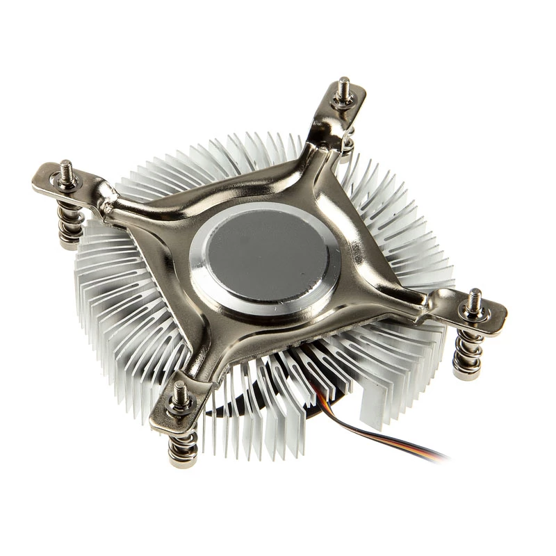 Akasa AK-CC7129BP01 disipador de CPU de perfil bajo, 75 mm, LGA775/LGA1156/LGA1155/LGA1150, aluminio