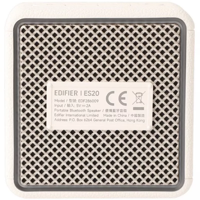 Altavoz portátil estéreo Edifier ES20 blanco
