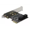 Tarjeta SATA PCI Express x1 DeLOCK 90010 formato low-profile