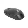 Manhattan ratón inalámbrico Performance III, negro, 1000 dpi, 2,4 GHz (hasta 10 m), USB, óptico, ambidiestro, tres botones con rueda de desplazamiento, receptor nano USB, pila AA (no incluida), base de baja fricción, tres años de garantía