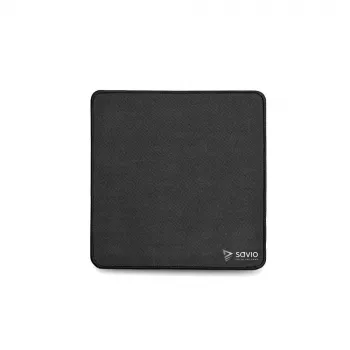 SAVIO Schwarz Edition Precision Control S 25x25 Alfombrilla de ratón para gaming negra