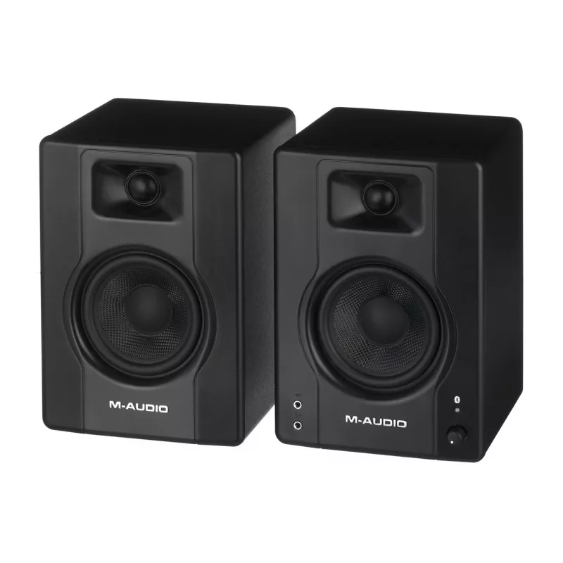M-AUDIO BX4 BT 2x altavoces negros con cable + Bluetooth 50 W