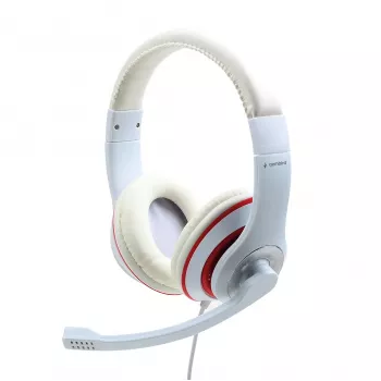 AURICULARES ESTÉREO BLANCOS/MHS-03-WTRD GEMBIRD