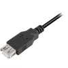 Cable USB Sharkoon USB 2.0 0,5 m negro