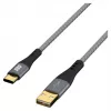 EFB Elektronik Cable USB-A a USB-C 60 W QC 3 A gris - Cable - Digital/Datos (USB-AC-00002)