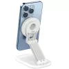 Soporte magnético SODI BM-310 blanco MagSafe — soporte magnético para teléfono compatible con cargadores MagSafe
