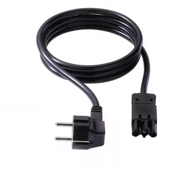 Cable de conexión de aparatos Bachmann CEE7/7 GST18 1 m