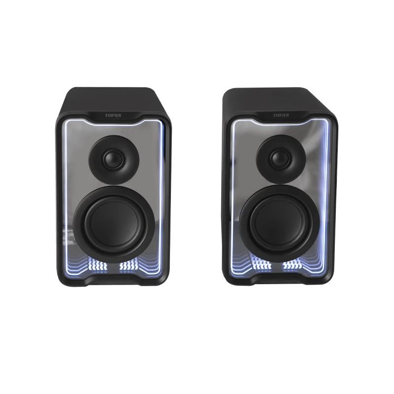 Altavoz de escritorio Edifier QR30 negro Bluetooth RGB retail - Altavoz (QR30-BK)