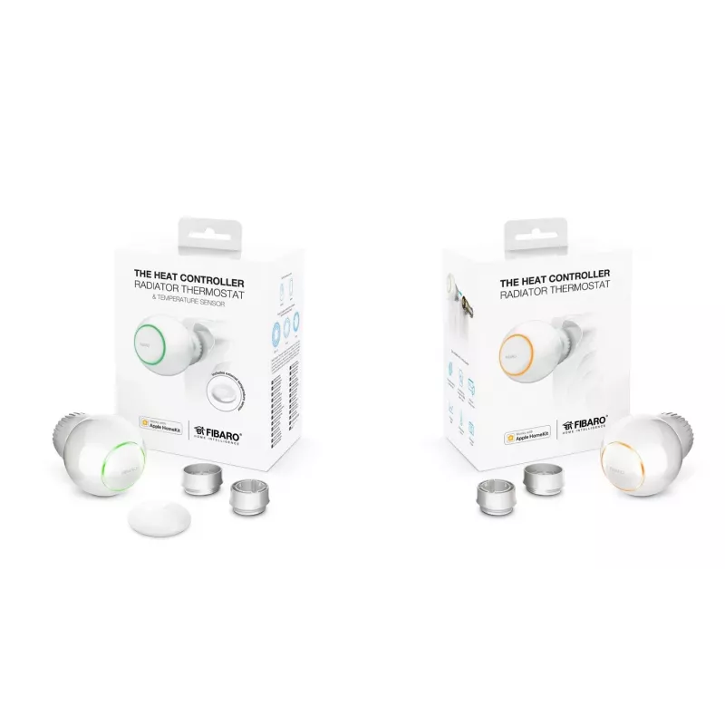 Fibaro The Heat Controller Starter Pack ZW5 EU termostato Z-Wave blanco