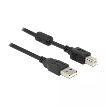 Cable USB DeLOCK 83566 USB 2.0 1 m USB A USB B negro