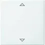 Busch-Jaeger 2CKA006430A0403 Placa de cubierta para soporte y caja de sensor blanco (2CKA006430A0403)
