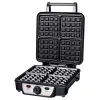 Gofrera Ravanson GR-7030 — 4 gofres, 1100 W, placas antiadherentes, termostato regulable, asa que no se calienta