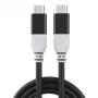 Cable USB-C - USB-C, PD100W, 40Gbit/s, USB4 (negro, 3m)