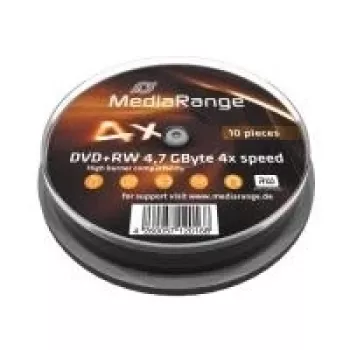 DVD+RW MediaRange MR451 4,7 GB 10 uds.