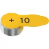 Varta 24610101416 pila para audífonos tamaño 10 PR70, zinc-aire, 1,45 V, 6 uds.
