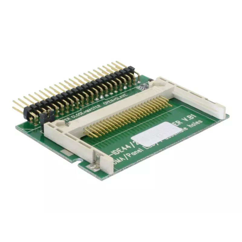 Lector de tarjetas DeLOCK IDE 44-Pin macho a Compact Flash 91655