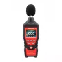 Medidor digital de decibelios Habotest HT622B — sonómetro con ponderación A/C, interfaz USB