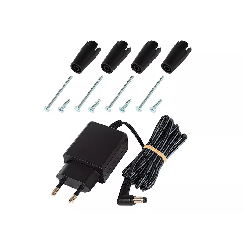 Radio de cocina portátil FM/DAB+ BLOW RK1 — compacta negra, funciona con pilas o red eléctrica