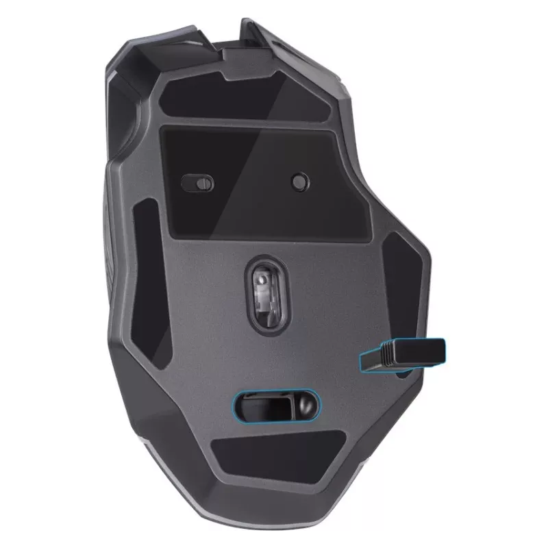 Ratón DEFENDER GM-503 URAN OPTIC RF RGB 3200dpi 8P