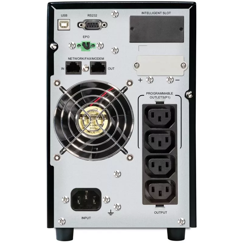 PowerWalker VFI 1500 CG PF1 doble conversión (online) 1,5 kVA 1500 W 4 salidas AC