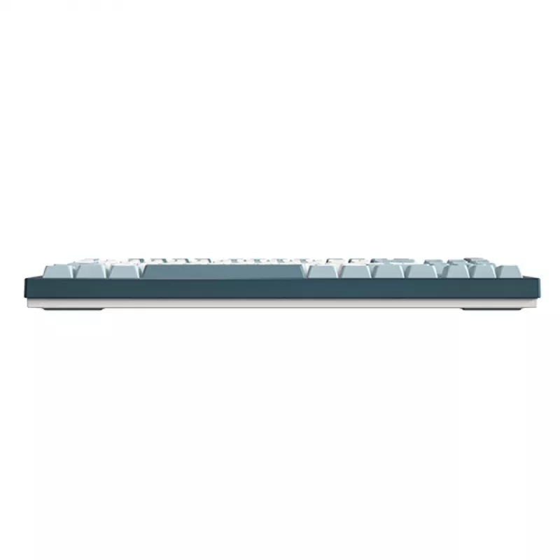 Teclado gaming Montech MKey TKL USB gris oscuro, azul claro, blanco