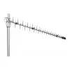 Antena Poynting LTE/GSM para mástil A-LPDA-0092 Plata SMA (M) LoRa Helium 11dbi Yagi/Mástil SMA -Male 7m Cable