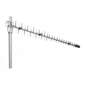 Antena Poynting LTE/GSM para mástil A-LPDA-0092 Plata SMA (M) LoRa Helium 11dbi Yagi/Mástil SMA -Male 7m Cable