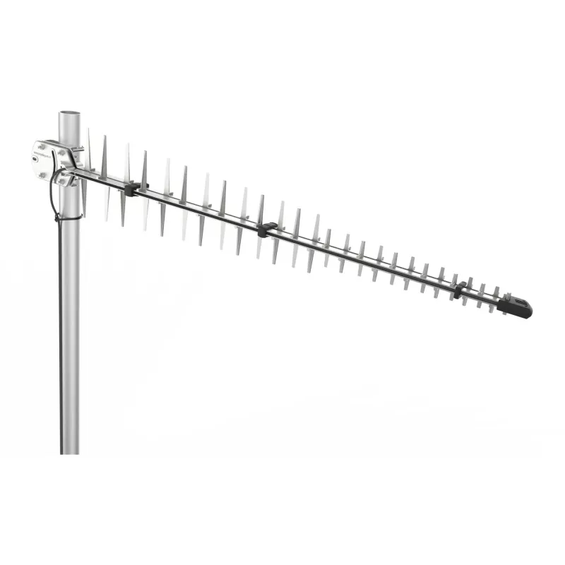 Antena Poynting LTE/GSM para mástil A-LPDA-0092 Plata SMA (M) LoRa Helium 11dbi Yagi/Mástil SMA -Male 7m Cable