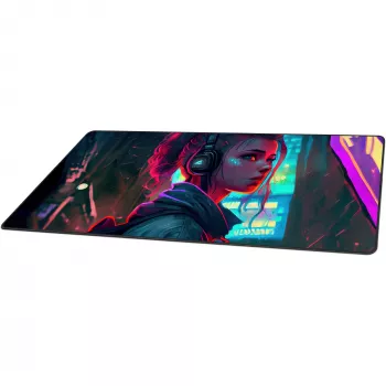 SKILLER SGP50 D1, alfombrilla de ratón gaming multicolor, talla XXL