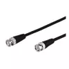 Wentronic Goobay cable de conexión BNC, negro, 5 m - conector BNC macho > conector BNC macho (50087)