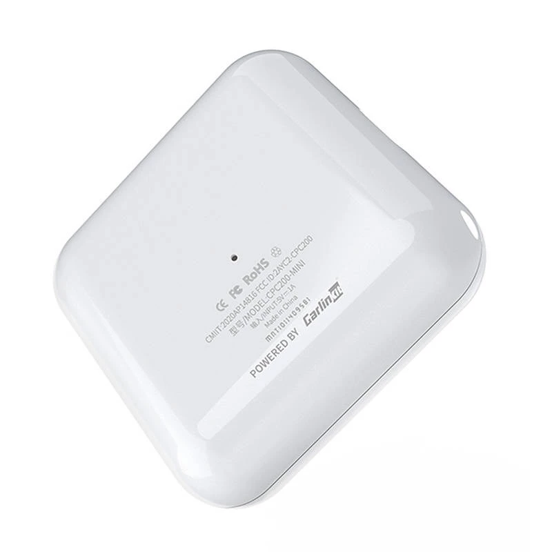 Adaptador inalámbrico Carlinkit CPC200-U2W MINI Apple CarPlay blanco – adaptador CarPlay inalámbrico